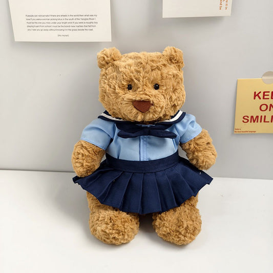 Medium Bartholomew bear clothes outfits - Ocean Breeze Dress (Blue)