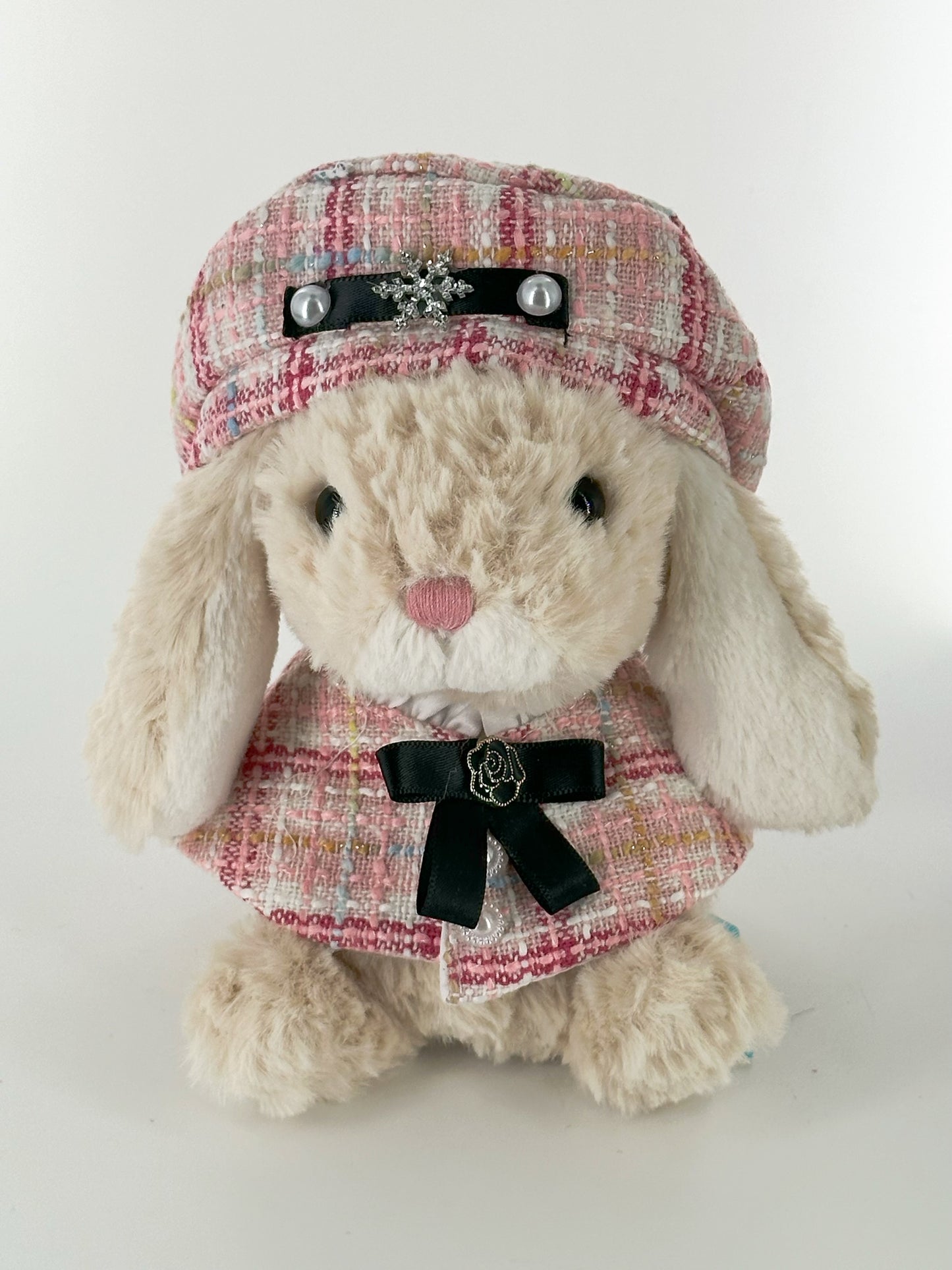 8inch jellycat yummy bunny plush cute custom clothes outfits - Chanel's style