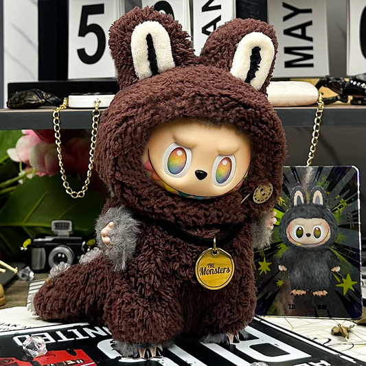 Labubu 4inch bag charm clothes outfits - 062364