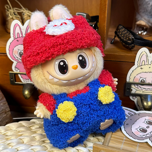 Labubu 4inch bag charm clothes outfits - 062365