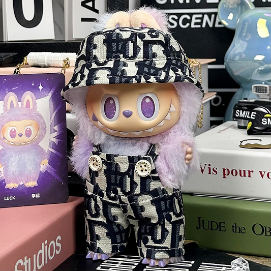 Labubu 4inch bag charm clothes outfits - 062366