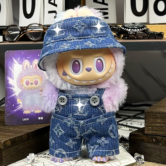 Labubu 4inch bag charm clothes outfits -MY05