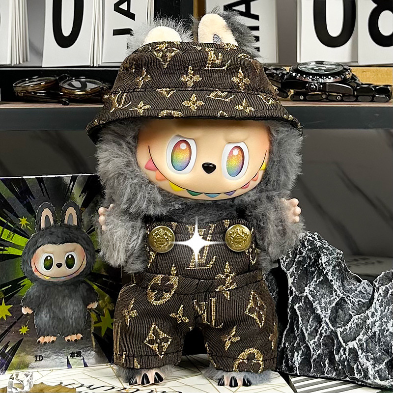 Labubu 4inch bag charm clothes outfits -MY06