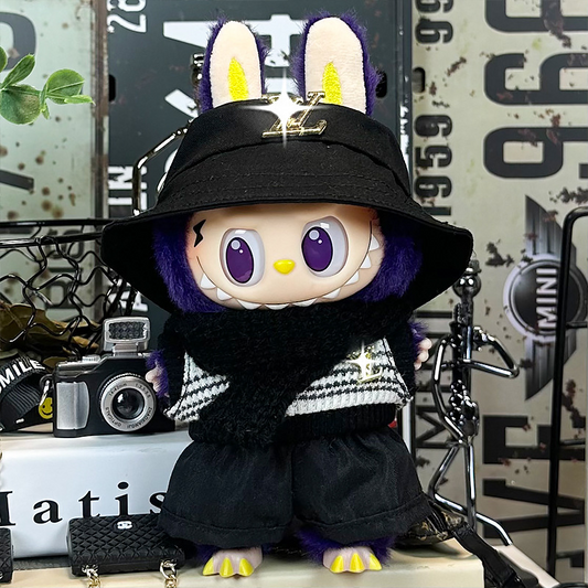 Labubu 4inch bag charm clothes outfits - 062372