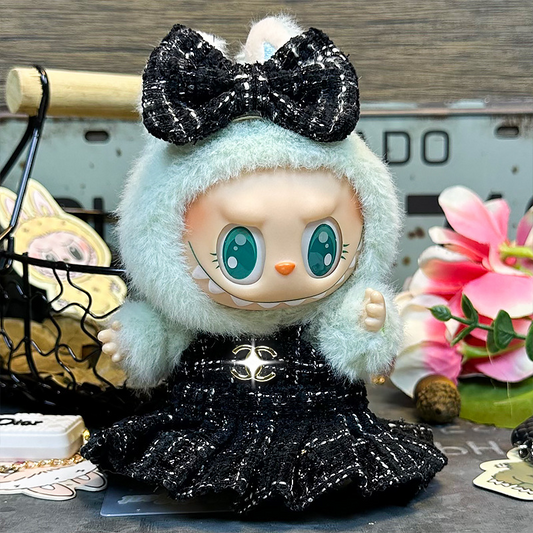Labubu 4inch bag charm clothes outfits - 062373