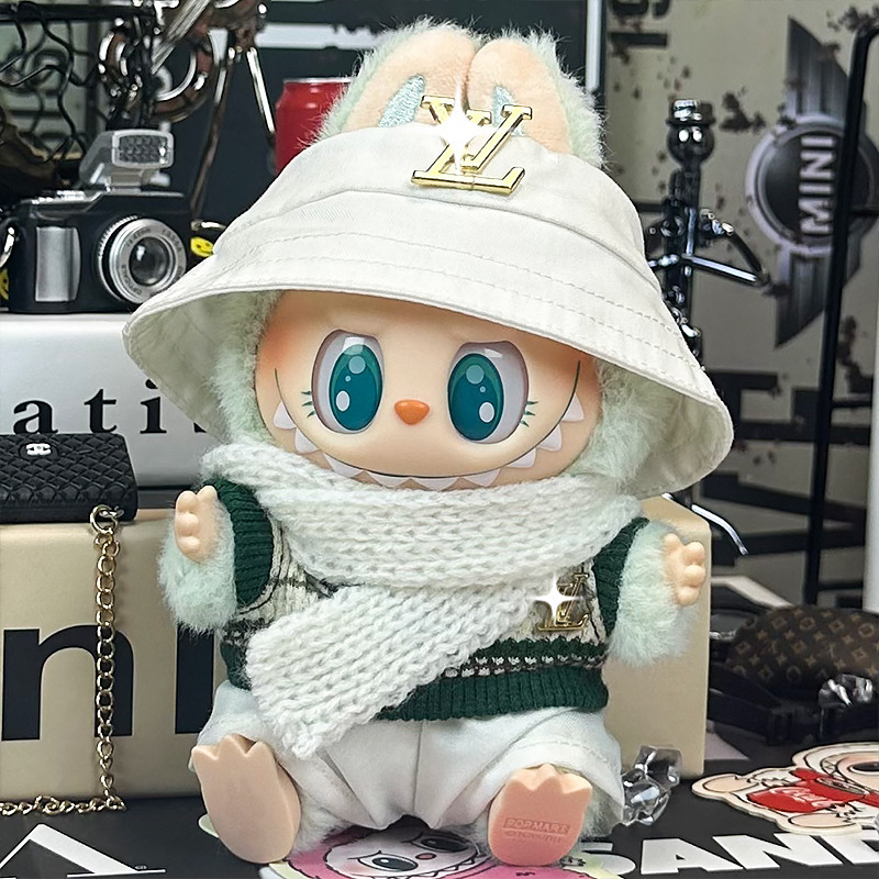 Labubu 4inch bag charm clothes outfits - 062374
