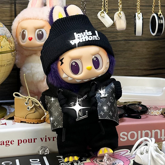 Labubu 4inch bag charm clothes outfits -MY07