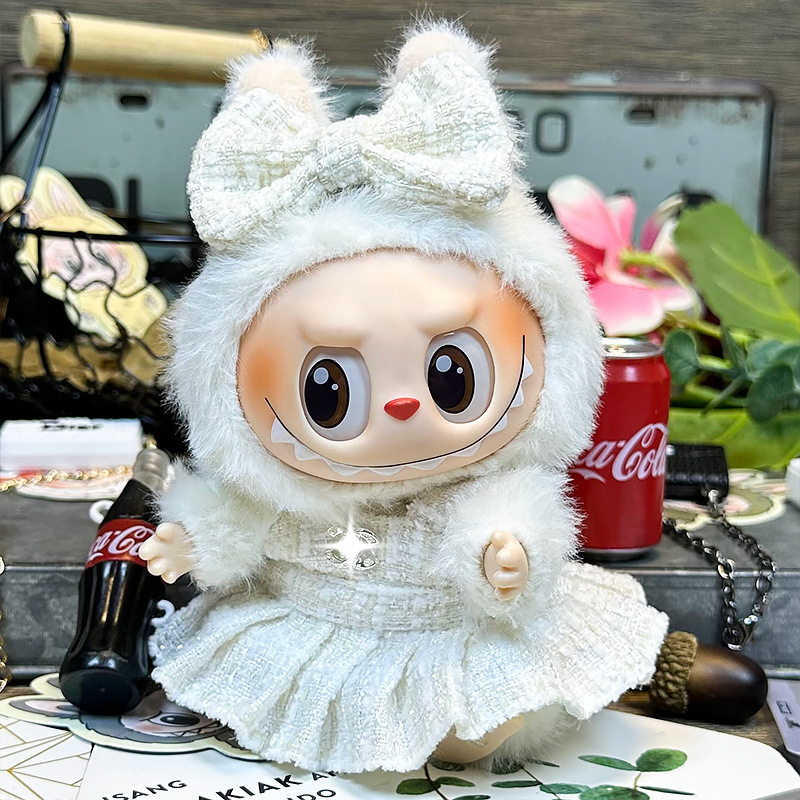 Labubu 4inch bag charm clothes outfits - 062377