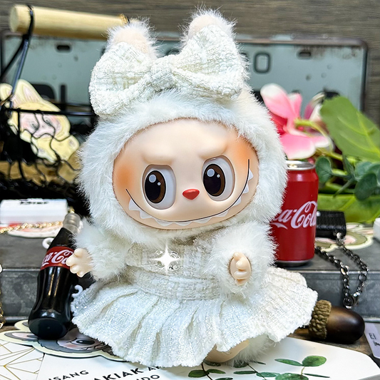 Labubu 4inch bag charm clothes outfits - 062377
