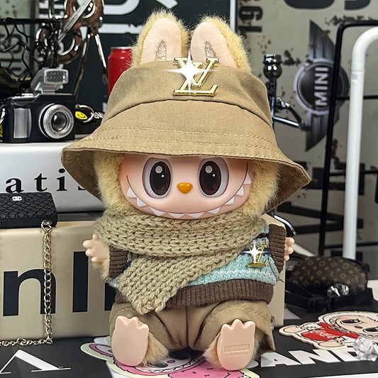 Labubu 4inch bag charm clothes outfits - 062380