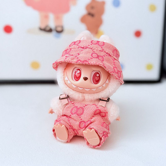 Labubu 4inch bag charm clothes outfits - 062384