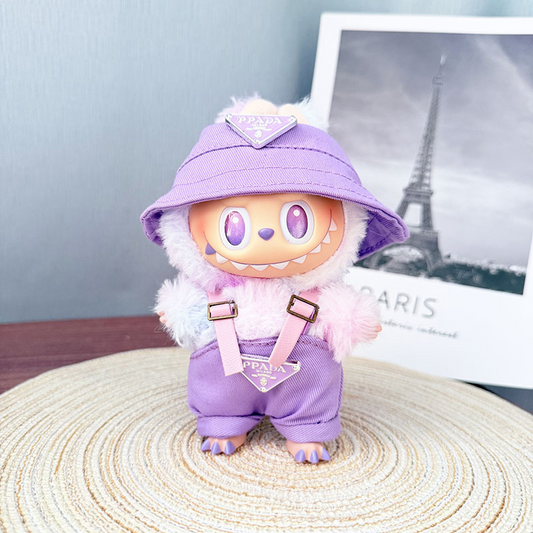 Labubu 4inch bag charm clothes outfits - 062385