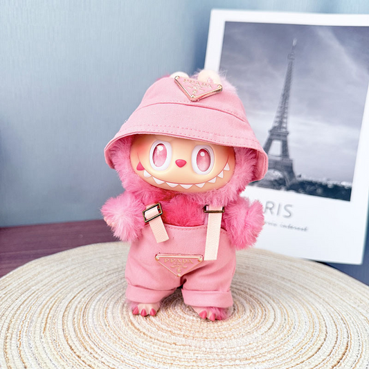 Labubu 4inch bag charm clothes outfits - 062386