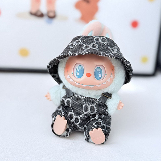 Labubu 4inch bag charm clothes outfits - 062387