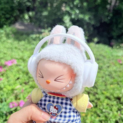 4inch bag charm cute custom fashion accessories - colorful headphone