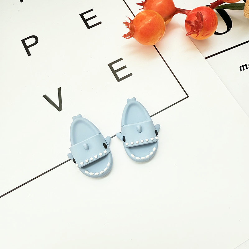 4inch bag charm cute custom fashion accessories - Shark Slides - 0712S