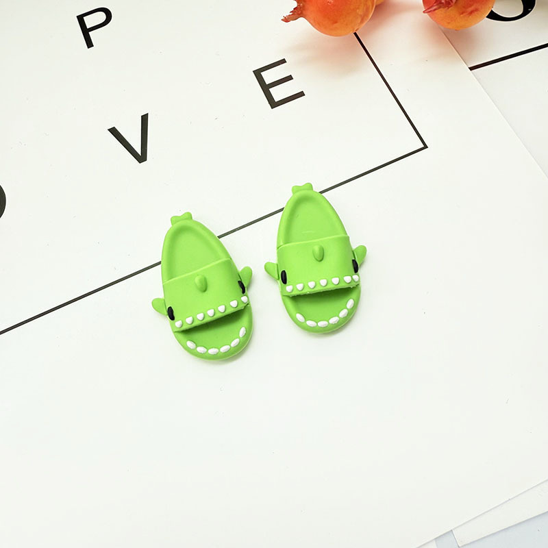 4inch bag charm cute custom fashion accessories - Shark Slides - 0712S