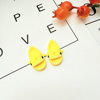 4inch bag charm cute custom fashion accessories - Shark Slides - 0712S