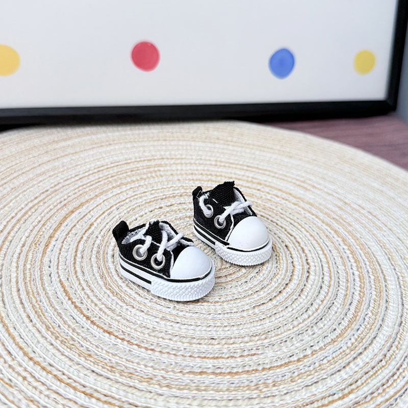 4inch bag charm cute custom fashion accessories - multiple color canvas shoes - 0712S
