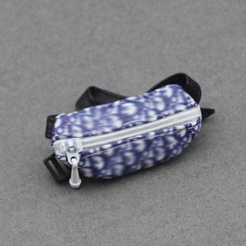 4inch bag charm cute custom bags - D logo belt bag - 0623B92