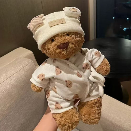 Star Hat and Teddy Romper Set for Bartholomew Bear Plush – 10-Inch Outfit