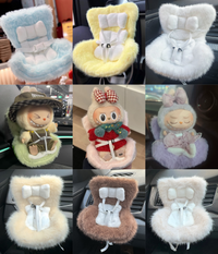 4inch plush cute doll seats - multiple color