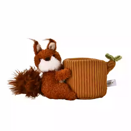 Plushf - Squirrel flowerpot planter plush