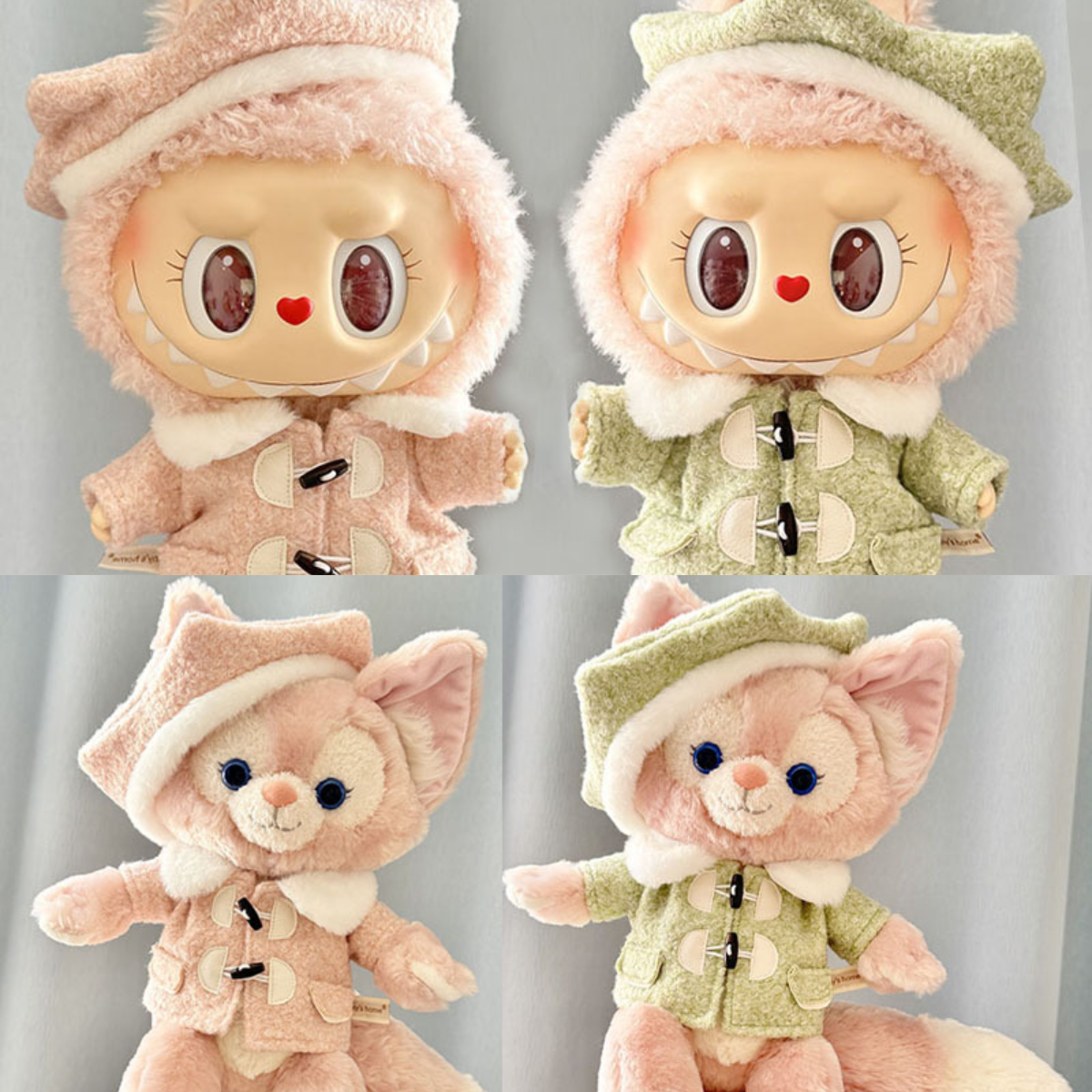 15inch plush cute custom clothes outfits - coat