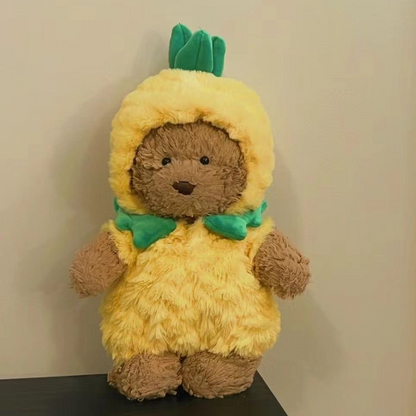 Medium bartholomew bear cute custom clothes outfits - pineapple - BB01M