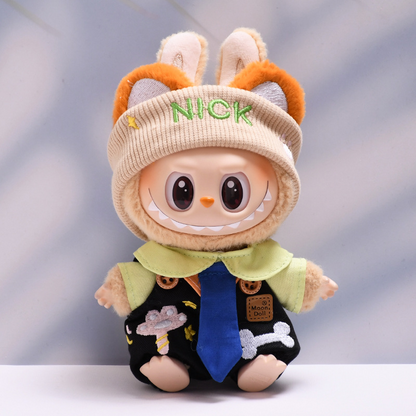 4inch bag charm cute custom clothes outfits - Judy Hopps & Nick Wilde - 053106/053107