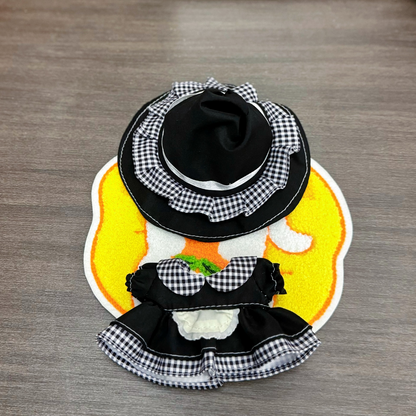 4inch bag charm cute custom clothes outfits - black witch - 0507