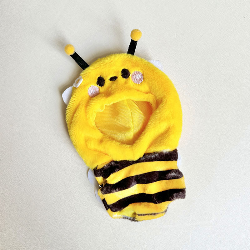 4inch bag charm cute custom clothes outfits - cute yellow bee