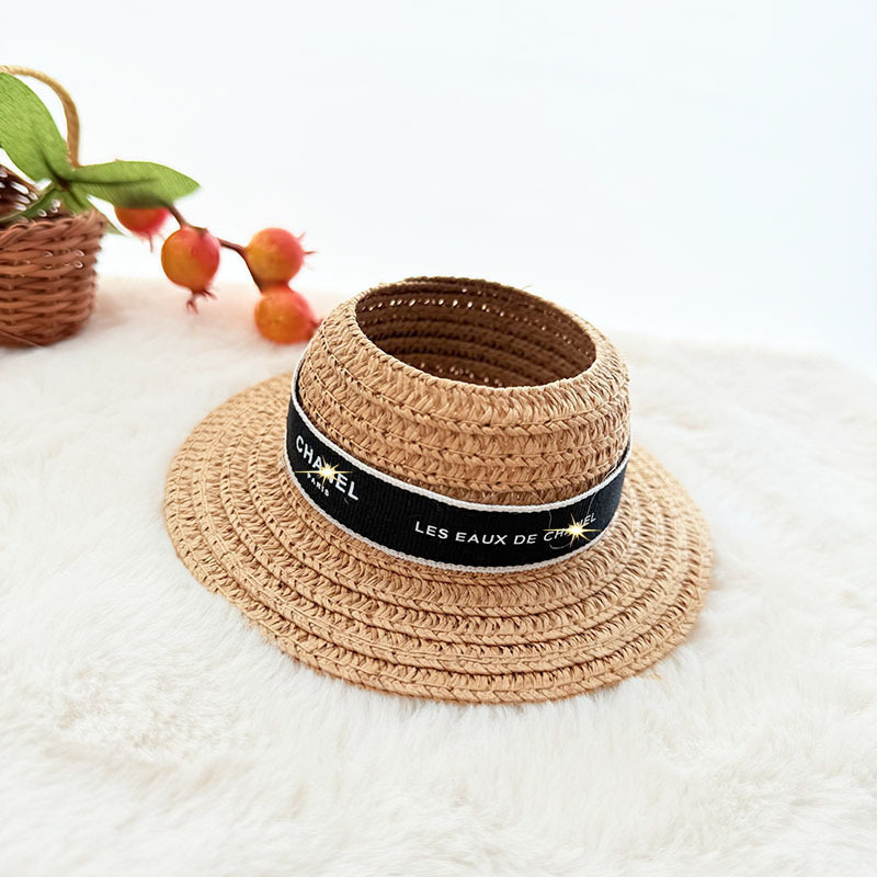 4inch bag charm cute custom fashion accessories - luxury straw hat - 0712H