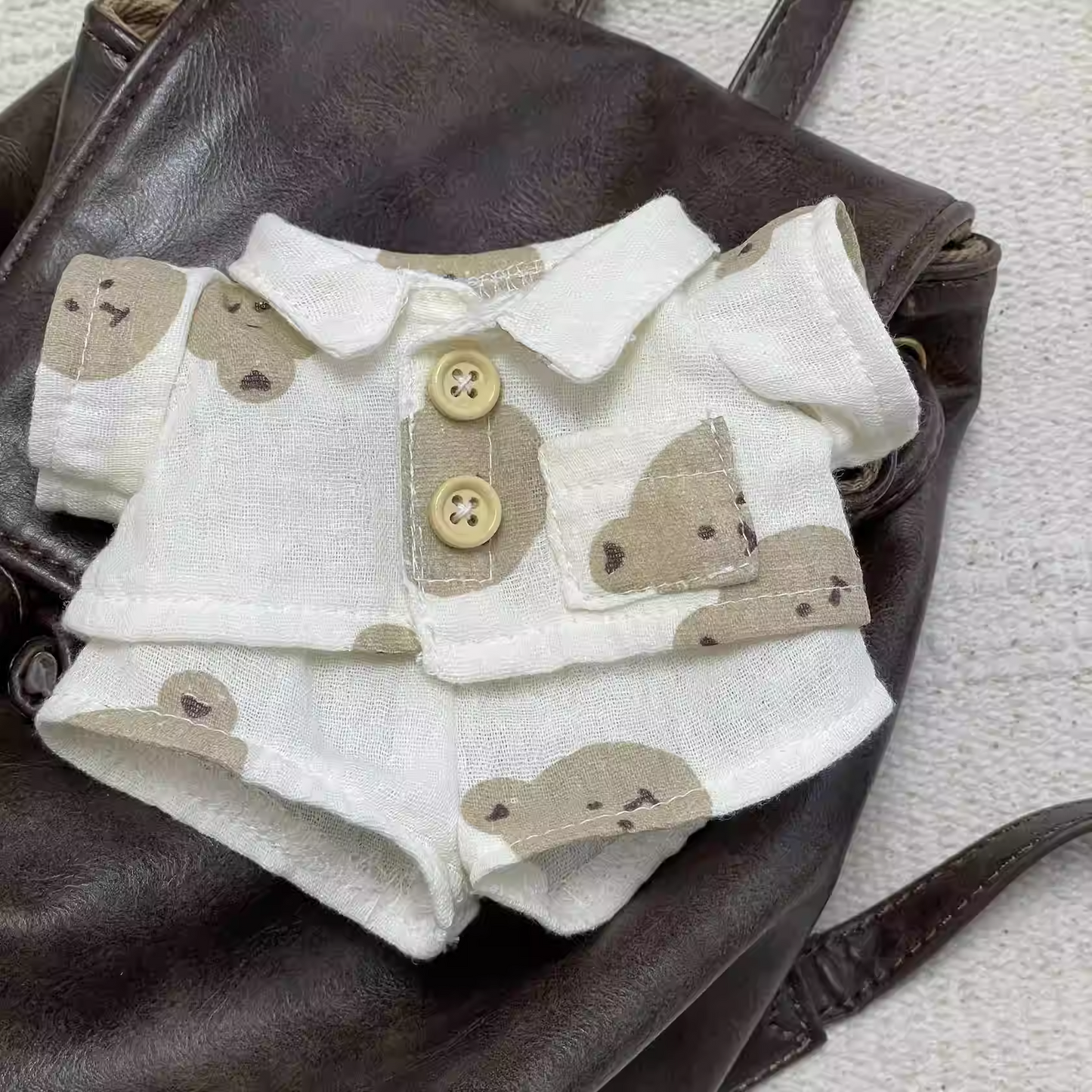 Bartholomew bear plush cute custom clothes outfits - little bear sleepwear(tiny/medium/large/huge)