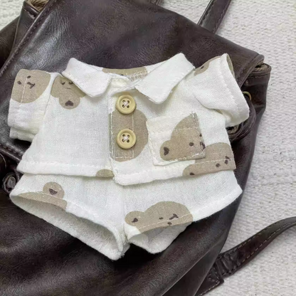 Bartholomew bear plush cute custom clothes outfits - little bear sleepwear(tiny/medium/large/huge)