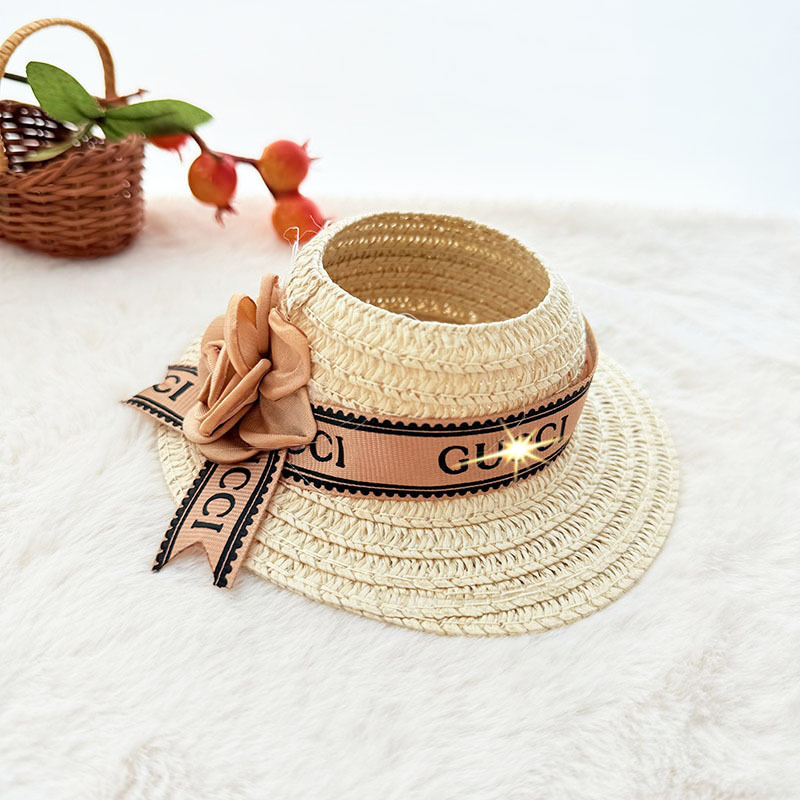 4inch bag charm cute custom fashion accessories - luxury straw hat - 0712H