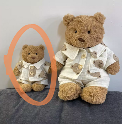 Bartholomew bear plush cute custom clothes outfits - little bear sleepwear(tiny/medium/large/huge)