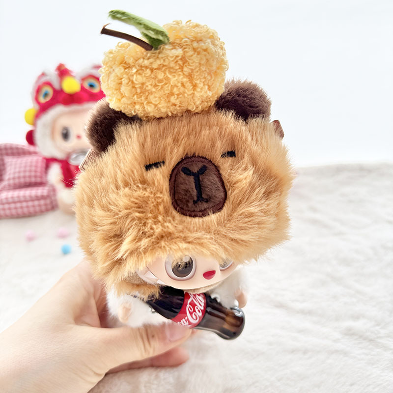 4inch bag charm cute custom clothes outfits - capybara hat