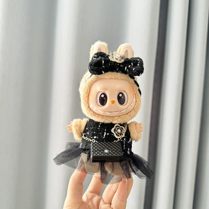 4inch bag charm cute custom clothes outfits - Chanel's Style dress