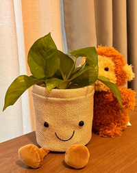 Adorable handmade flowerpot planter plush - 4inch