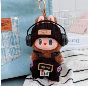 Labubu 4inch bag charm clothes outfits - 1004012