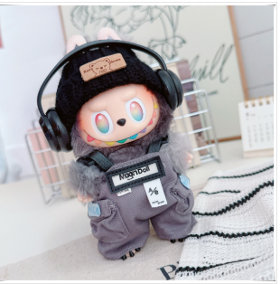 Labubu 4inch bag charm clothes outfits - 1004015