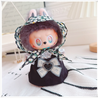 Labubu 4inch bag charm clothes outfits - 1004026