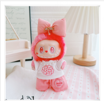 Labubu 4inch bag charm clothes outfits - 1004038