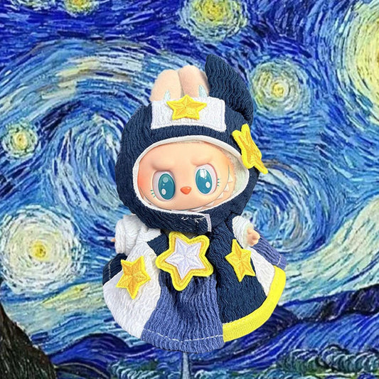 Labubu 4inch bag charm clothes outfits - 1004045