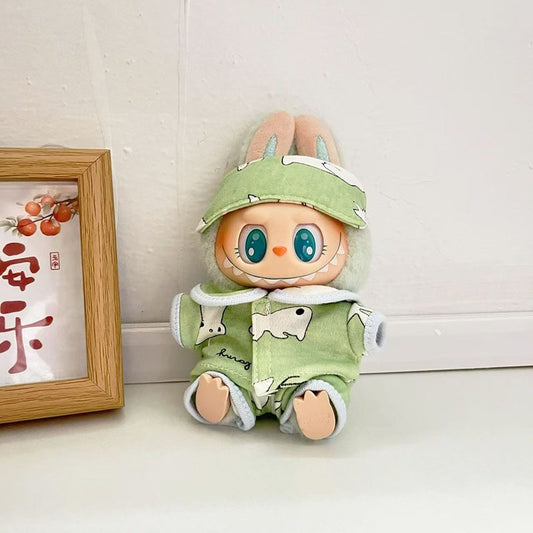 Labubu 4inch bag charm clothes outfits - 1004051