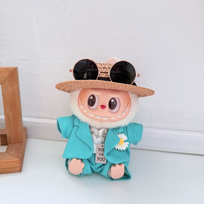 Labubu 4inch bag charm clothes outfits - 1004053