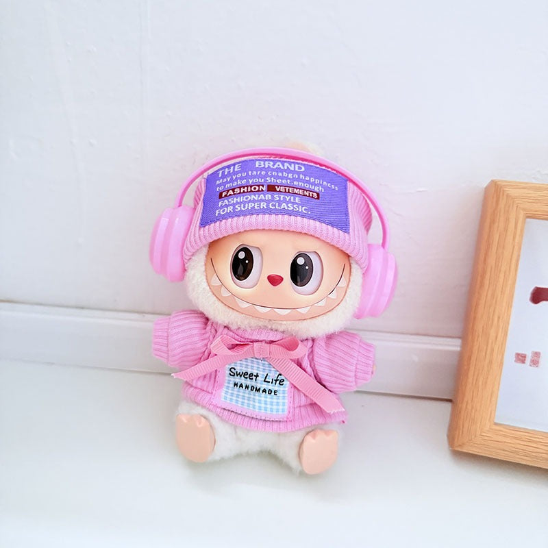 Labubu 4inch bag charm clothes outfits - 1004058