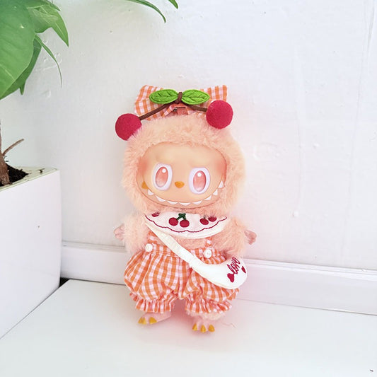 Labubu 4inch bag charm clothes outfits - 1004062