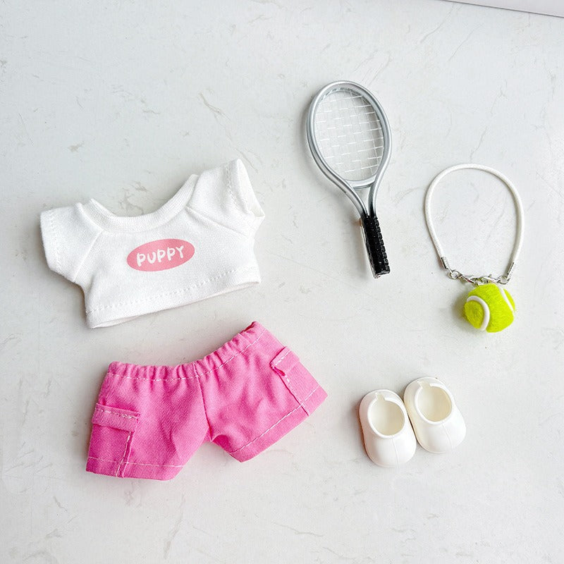 Labubu 4inch bag charm clothes outfits - 1004068